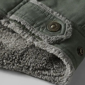 Jaqueta Militar Masculina Interior de Lã Sampaio®