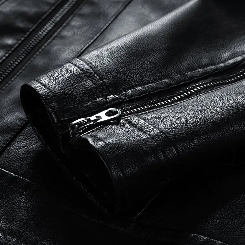 Jaqueta Masculina de Couro Sampaio® S1094