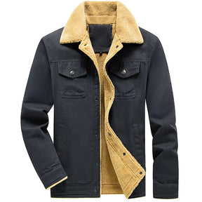 Jaqueta Jeans Masculina Interior de Lã Sampaio®