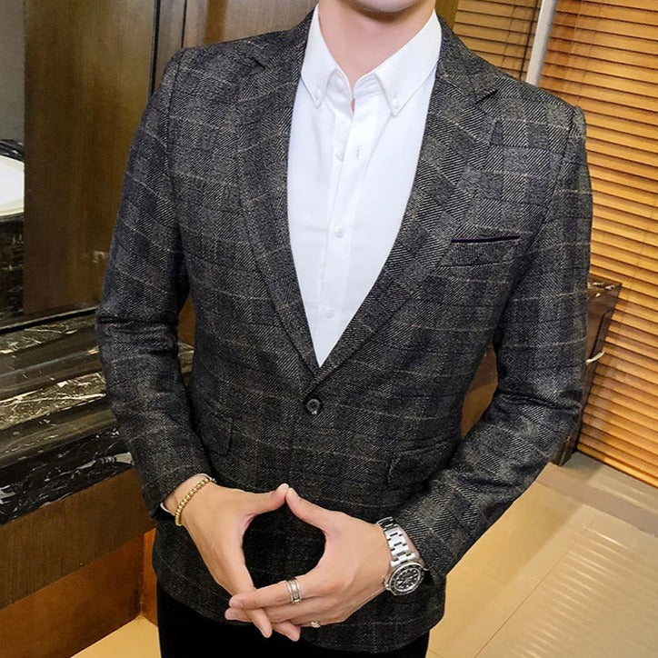 Blazer Masculino Elegante Sampaio® S1219