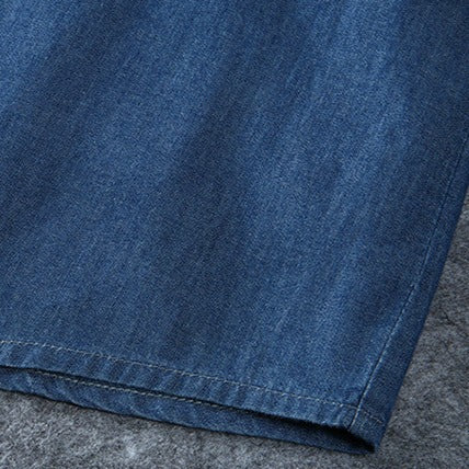 Camisa Jeans Masculina Plus Size