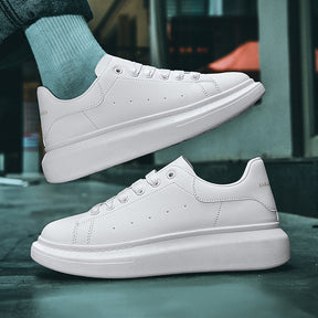 Tênis Masculino Casual de Couro