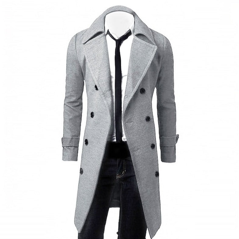 Sobretudo Masculino Abotoamento Duplo Sampaio®