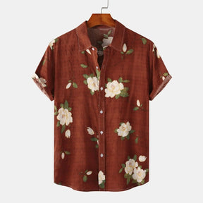 Camisa Masculina Estampada Sampaio Floral®