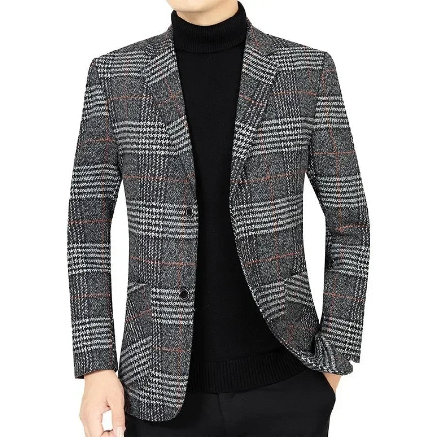 Blazer Masculino Xadrez Sampaio® S1214