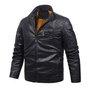 Jaqueta Masculina de Couro Sampaio® S1093
