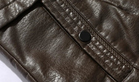 Sobretudo de Couro Masculino Sampaio® S1255