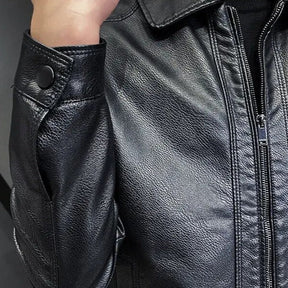 Jaqueta Masculina de Couro Sampaio® S1098