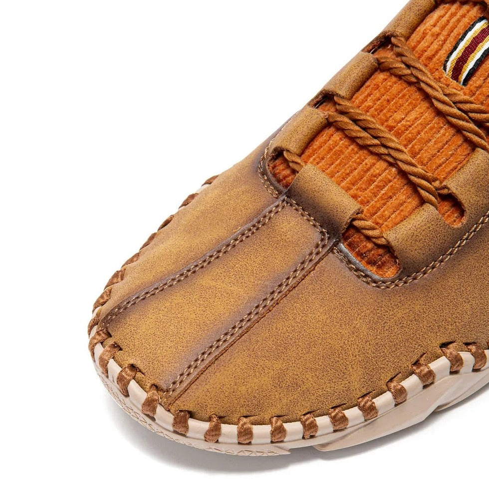 Sapatênis Masculino de Couro Casual