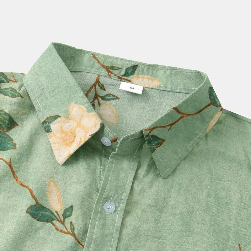 Camisa Masculina Estampada Sampaio Floral®