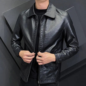 Jaqueta Masculina de Couro Sampaio® S1098