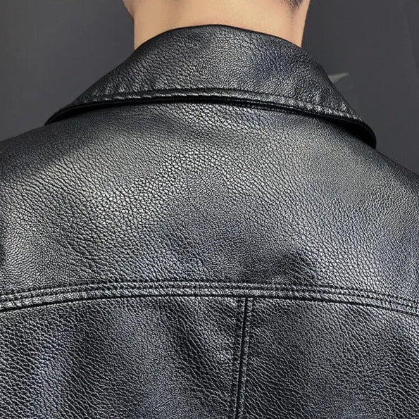 Jaqueta Masculina de Couro Sampaio® S1098