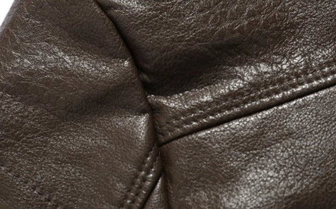 Sobretudo de Couro Masculino Sampaio® S1255