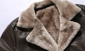 Sobretudo de Couro Masculino Sampaio® S1255