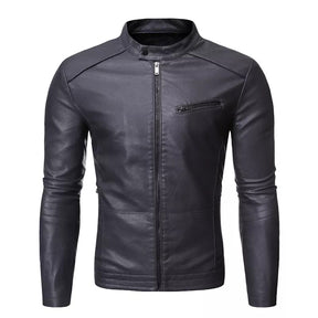 Jaqueta Masculina de Couro Sampaio® S1105