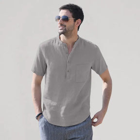 Camisa Masculina de Linho Sampaio® S1054