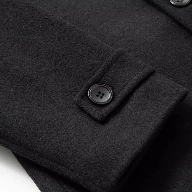 Sobretudo Masculino Transpassado Sampaio® S1291