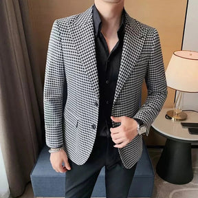 Blazer Masculino Xadrez Sampaio® S1209