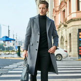 Sobretudo Longo de Lã Masculino Sampaio® S1269