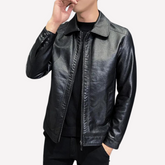Jaqueta Masculina de Couro Sampaio® S1098
