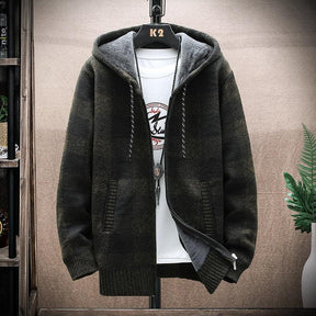 Moletom Masculino Xadrez com Capuz