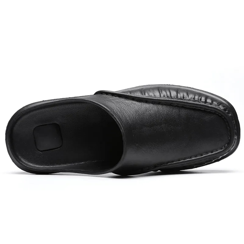 ﻿Sapato Mocassim de Couro Sampaio® S1203