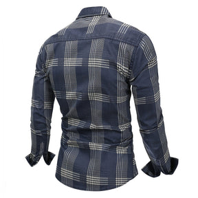 Camisa Social Masculina Xadrez Sampaio® S1062