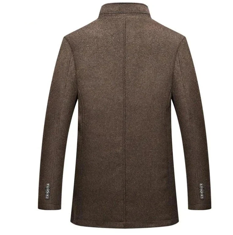 Casaco Trench Coat Masculino de Lã Grife Sampaio®