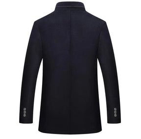 Casaco Trench Coat Masculino de Lã Grife Sampaio®