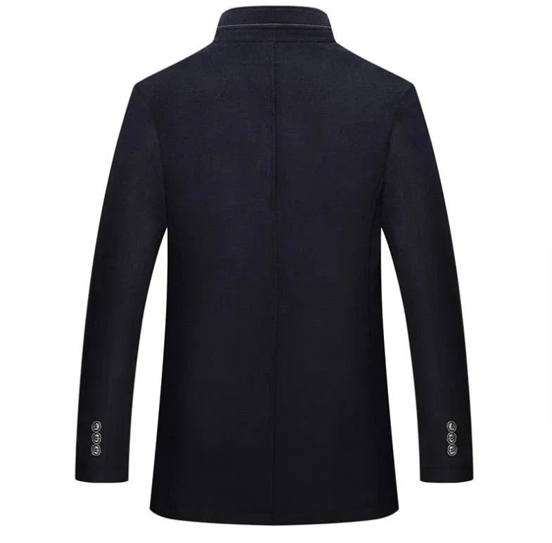 Casaco Trench Coat Masculino de Lã Grife Sampaio®