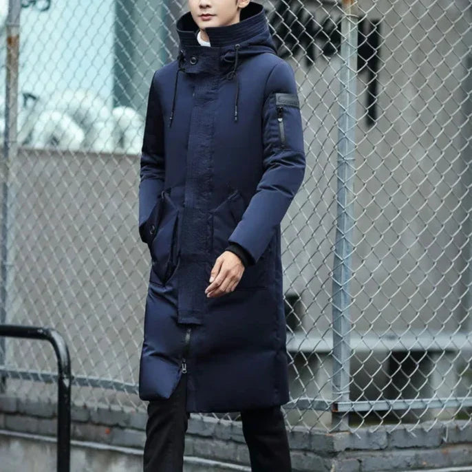 Jaqueta Masculina Puffer Longa Sampaio® S1328