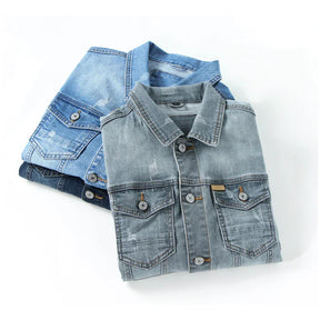 Jaqueta Jeans Denim Masculina Sampaio®