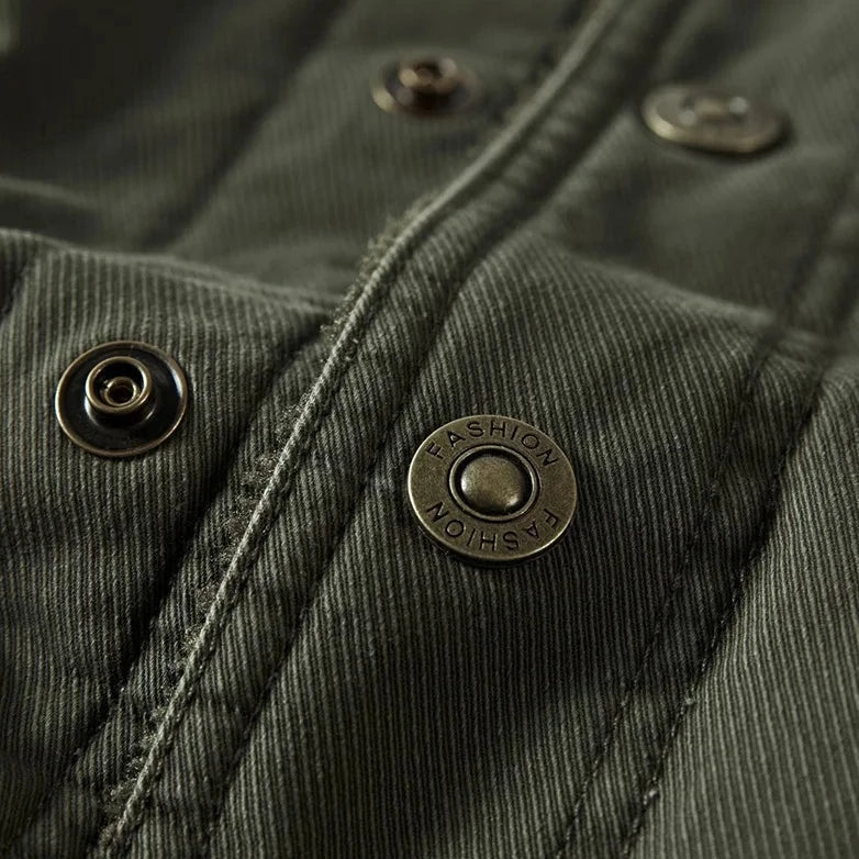 Jaqueta Militar Masculina Interior de Lã Sampaio®