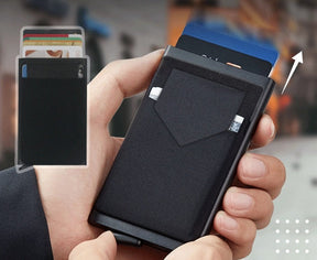 Carteira Porta Cartões Slim RFID