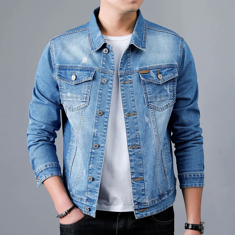 Jaqueta Jeans Denim Masculina Sampaio®