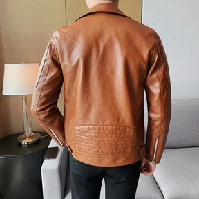 Jaqueta de Couro Masculina Sampaio® S1322