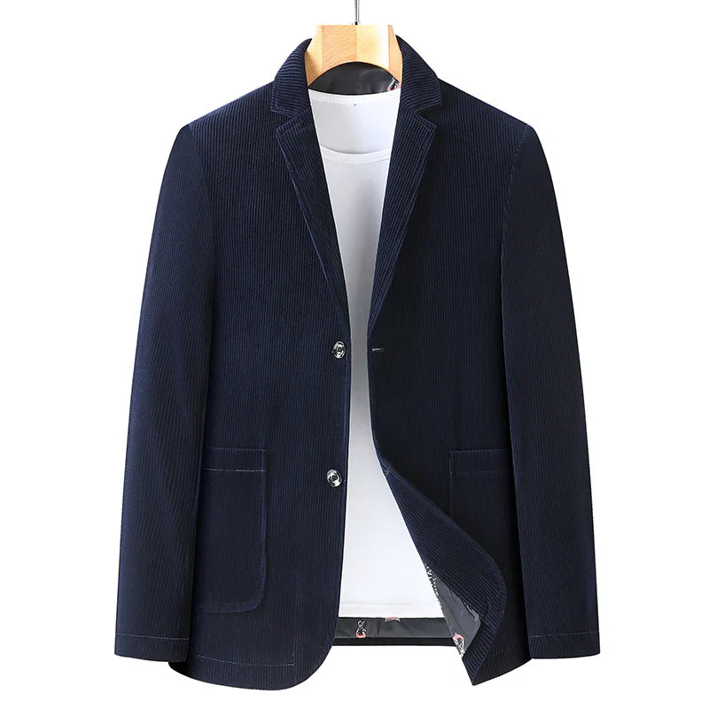 Blazer Masculino Plus Size Veludo