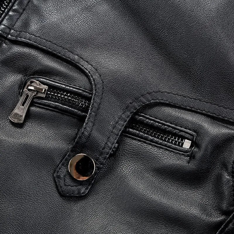 Jaqueta Masculina de Couro Sampaio® S1093