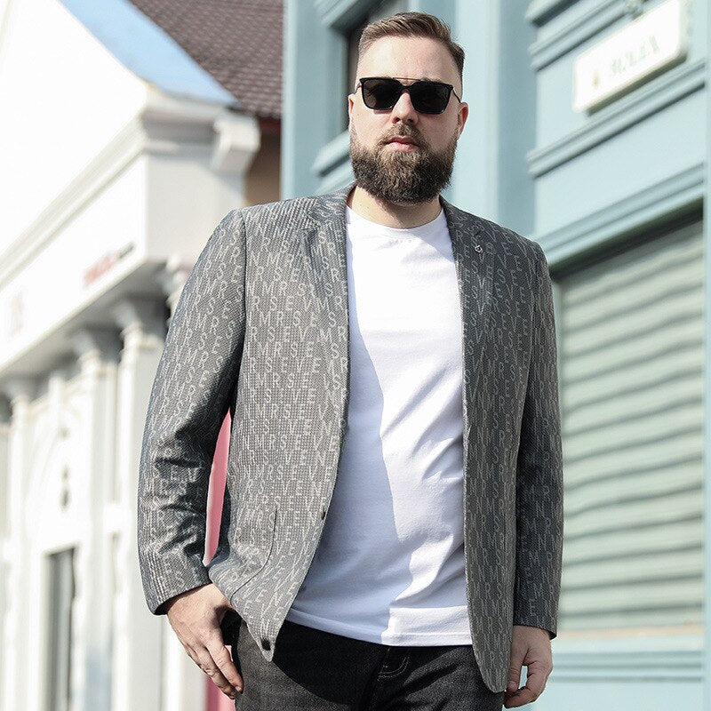 Blazer Masculino Plus Size Sampaio® S1030