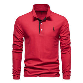 Camisa Polo Manga Longa Masculina Sampaio®