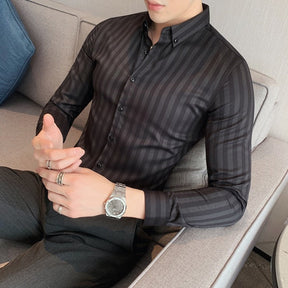 Camisa Social Masculina Slim Sampaio®