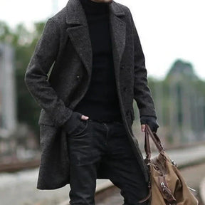 Sobretudo Masculino Transpassado Sampaio® S1267