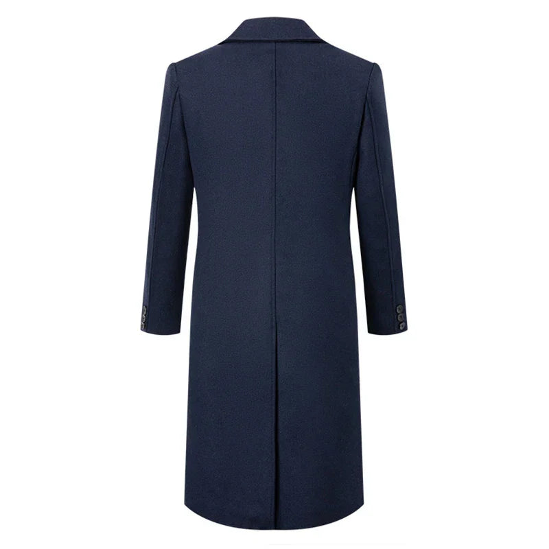 Sobretudo Longo Transpassado Masculino Sampaio® S1262