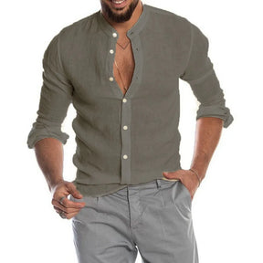 Camisa Masculina de Linho Sampaio® S1158