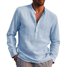 Camisa Masculina de Linho Sampaio® S1053