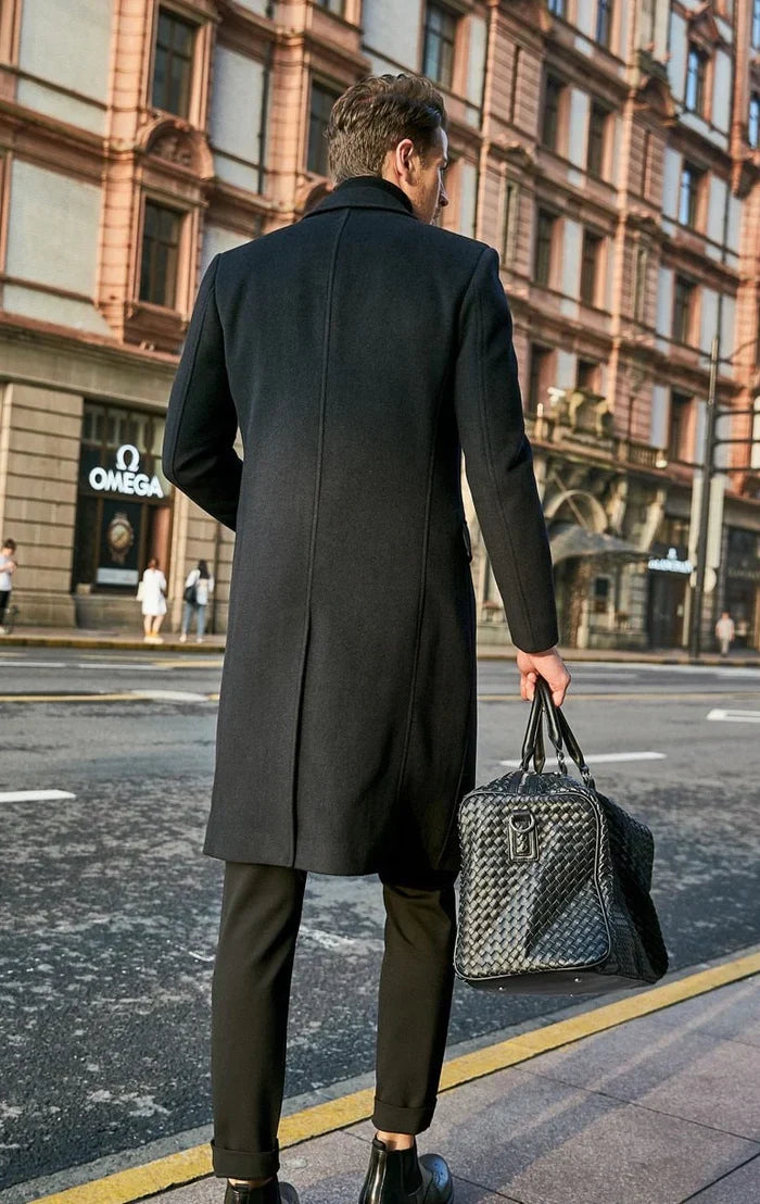 Sobretudo Longo de Lã Masculino Sampaio® S1269