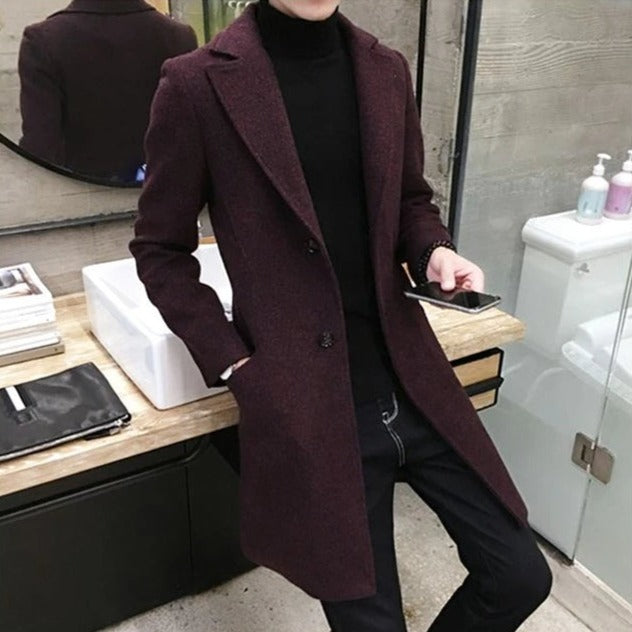 Sobretudo Masculino de Lã Sampaio® S1240