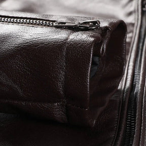 Jaqueta de Couro Masculina Sampaio® S1279