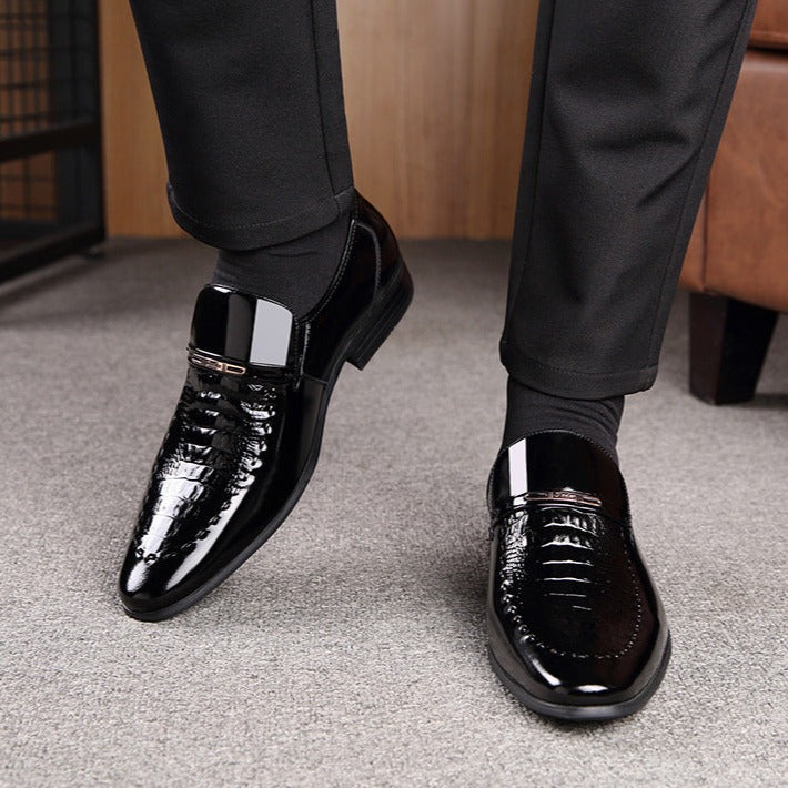 Sapato Masculino de Couro Envernizado Sampaio® S1090