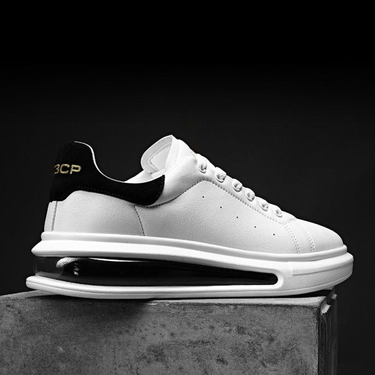 Tênis de Couro Branco Masculino